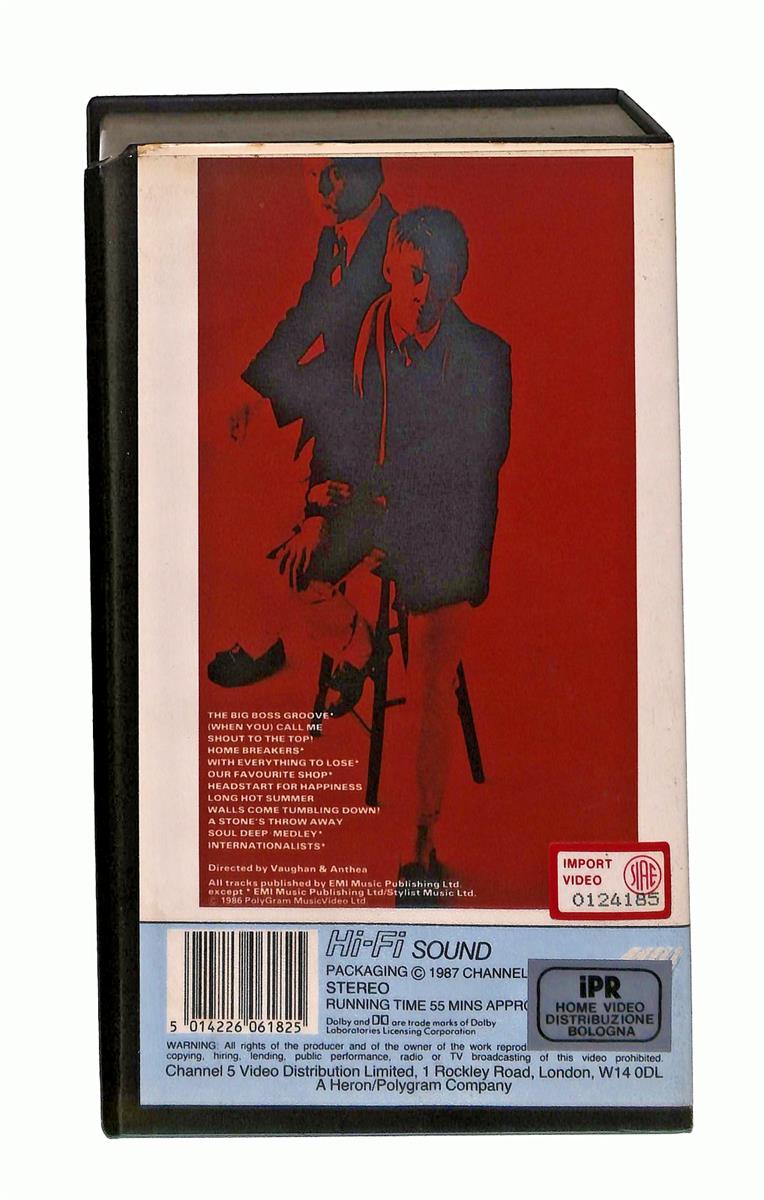 EBOND The Style Council Live Showbiz No Ita VHS VH003051