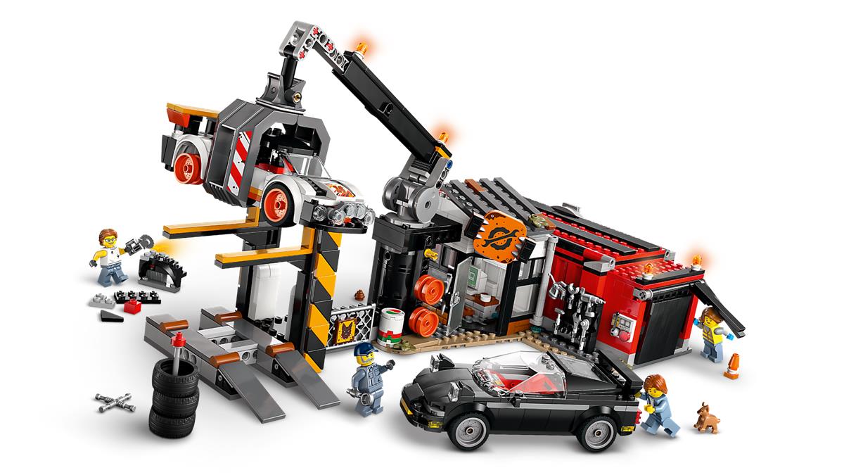 LEGO 60472 Sfasciacarrozze con auto