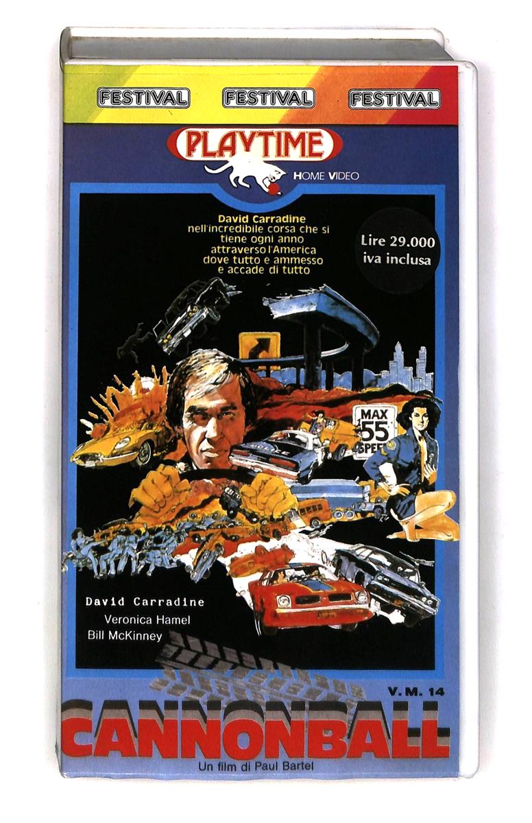 EBOND Cannonball Playtime VHS VH003422