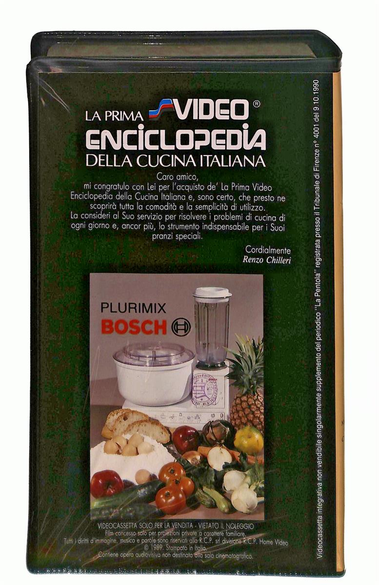 EBOND La Prima Video Enciclopedia Della Cucina Italiana 63 Chilleri VHS VH003518