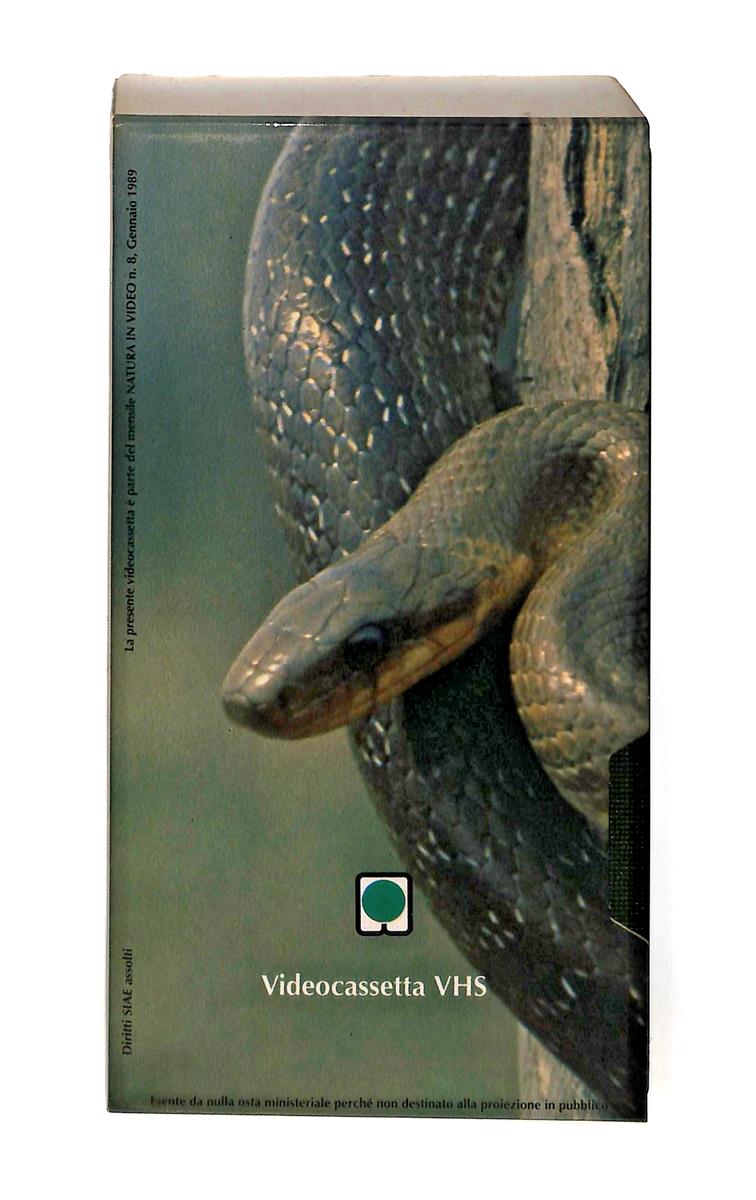 EBOND Natura In Video N 8 Glacier Bay Serpenti Africani VHS VH003586