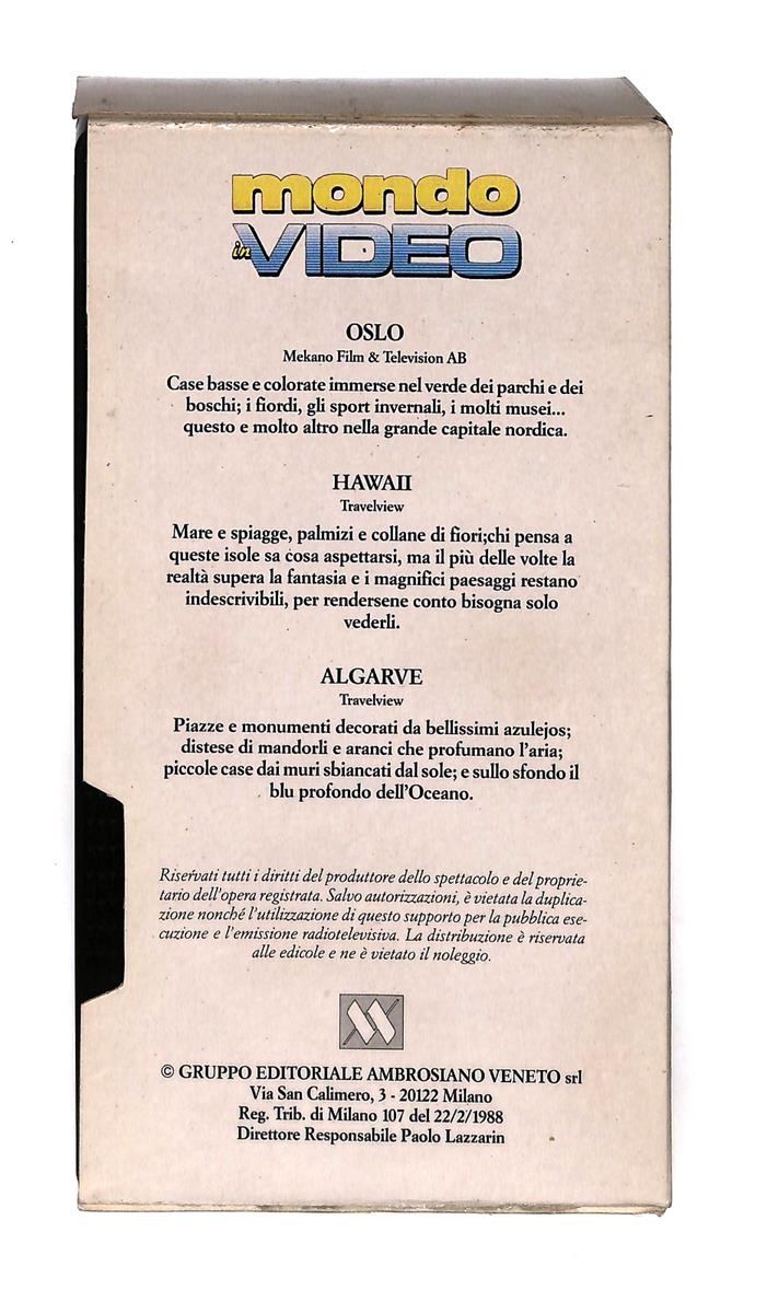 EBOND Oslo Hawaii Algarve Mondo In Video N 29 VHS VH002662