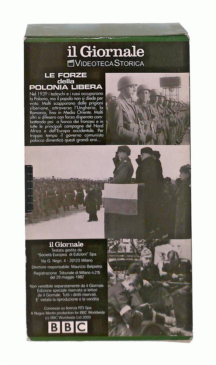 EBOND Le Forze Della Polonia Libera Il Giornale Videoteca Storica VHS VH003638