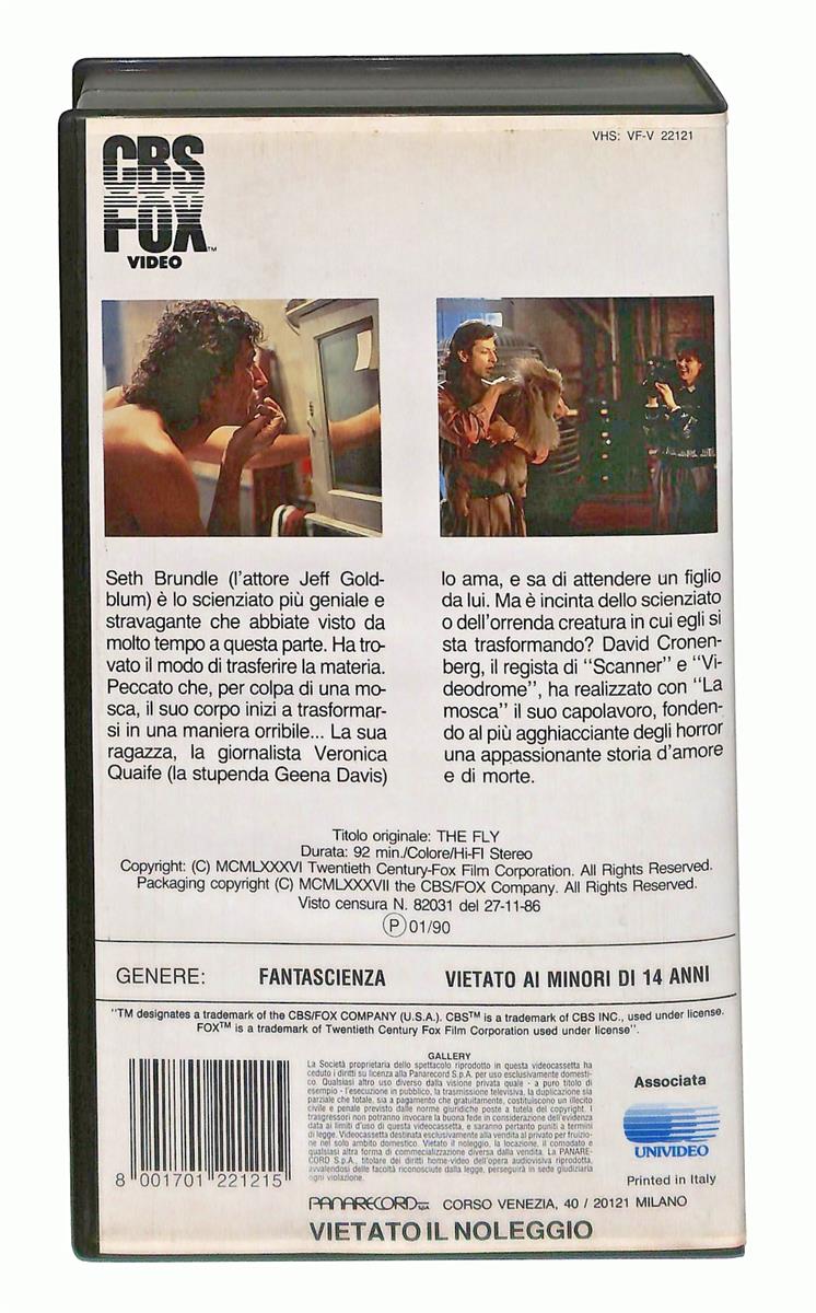 EBOND La Mosca Cbs Fox VHS VH004367
