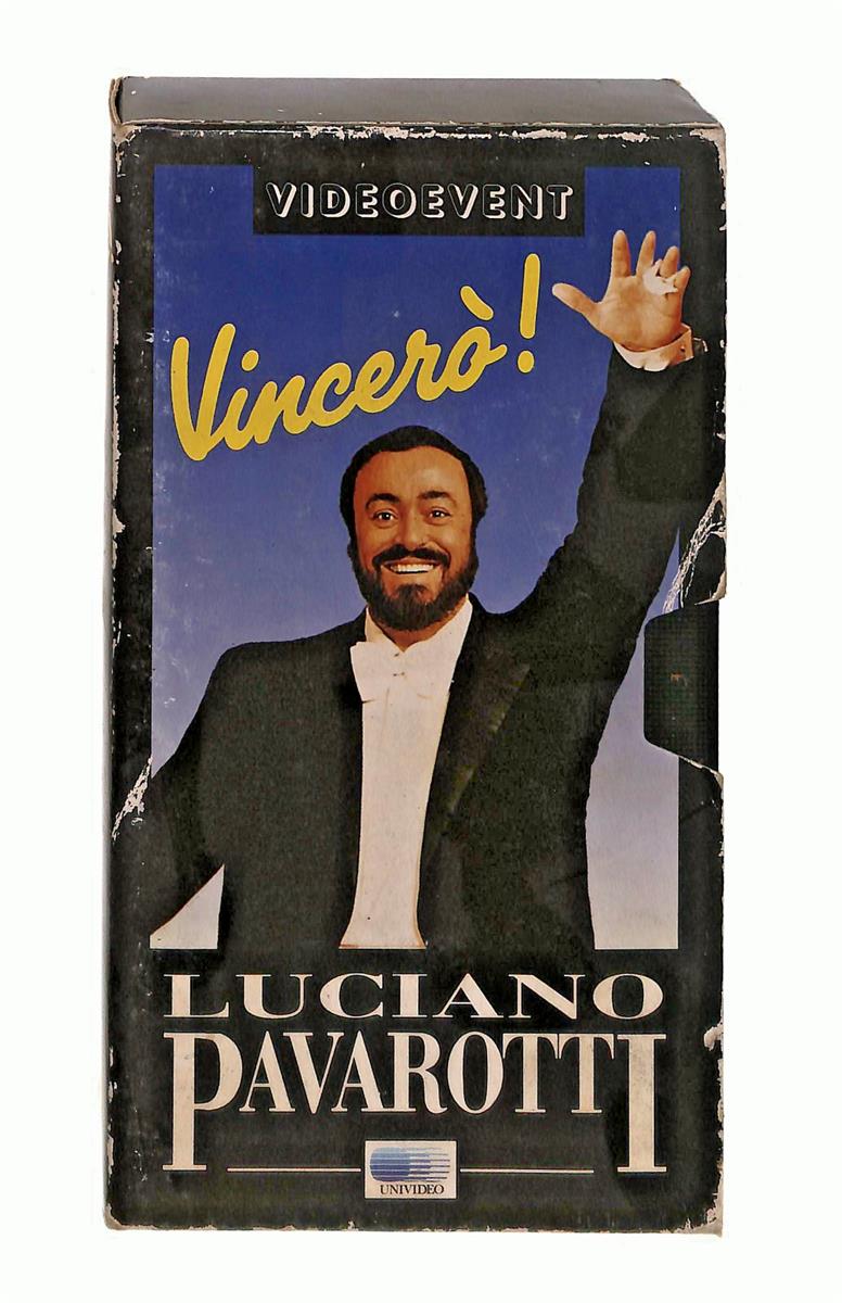 EBOND Vincero Pavarotti Univideo VHS VH003384