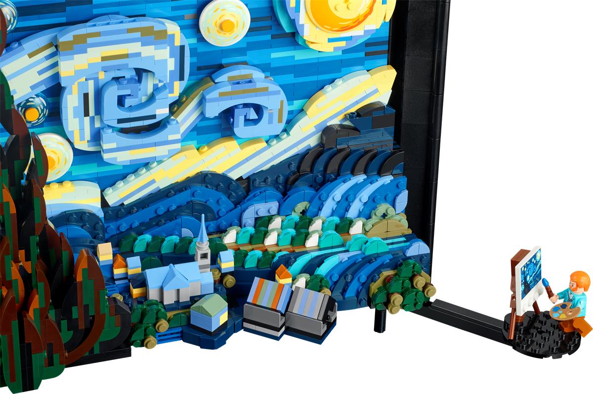 LEGO 21333 IDEAS VINCENT VAN GOGH NOTTE STELLATA