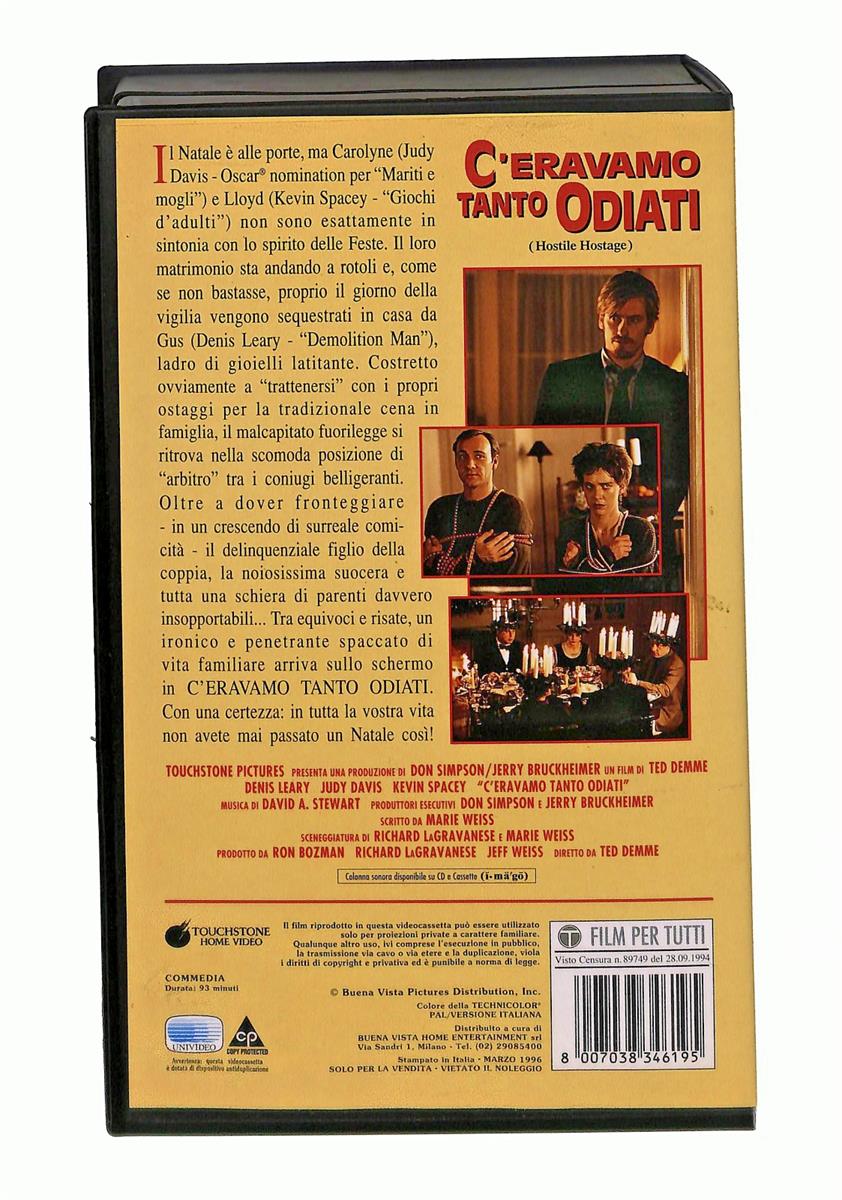 EBOND C Eravamo Tanto Odiati Touchstone VHS VH003554