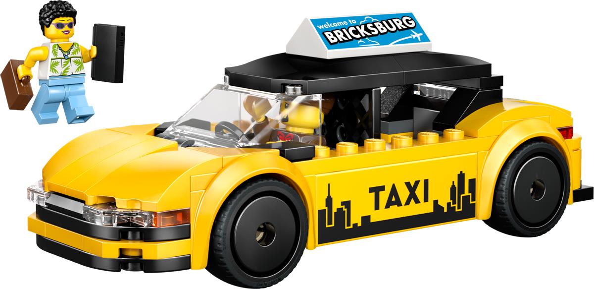 LEGO 60487 Taxi giallo
