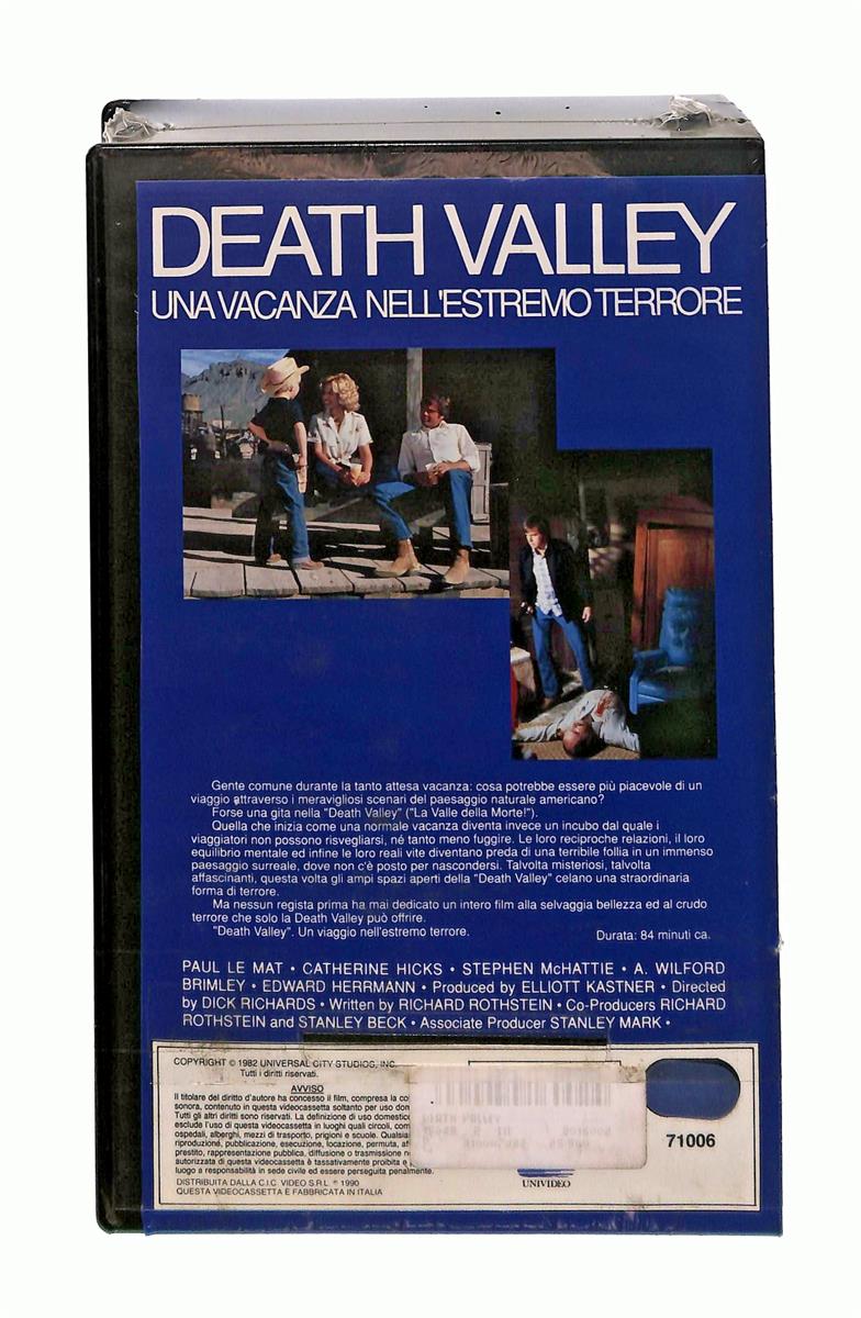 EBOND Death Valley Una Vacanza Nell Estremo Terrore Universal Cic VHS VH004460