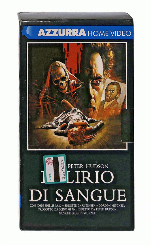 EBOND Delirio Di Sangue Azzurra Home Video VHS VH004181