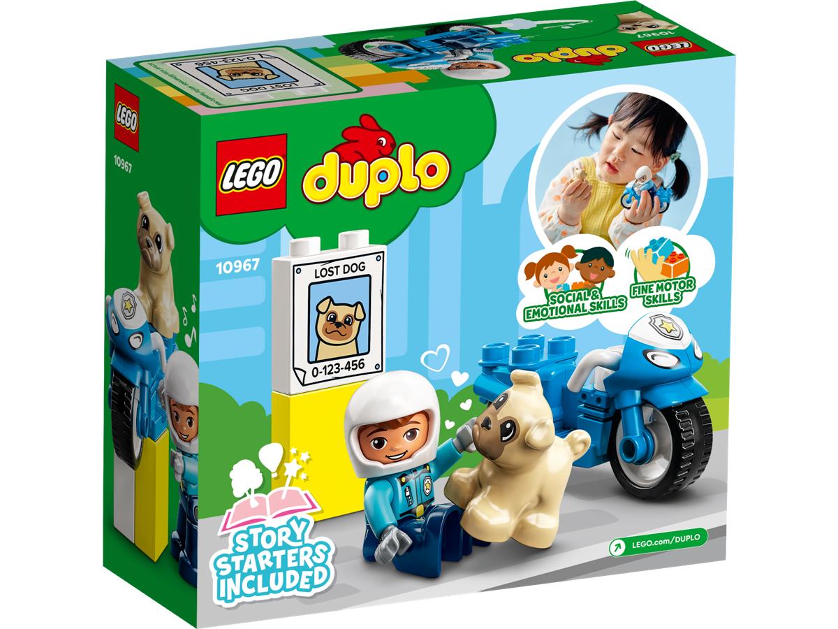 LEGO 10967 Motocicletta della polizia