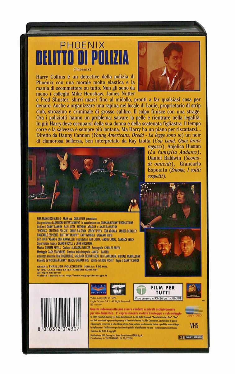 EBOND Phoenix Delitto Di Polizia Fox VHS VH004781