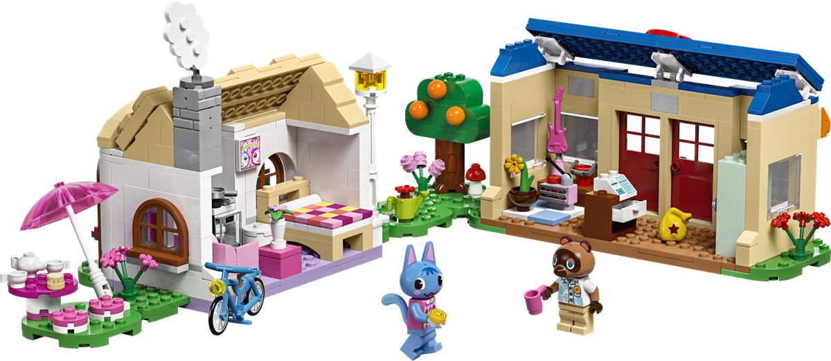 LEGO 77050 ANIMAL CROSSINGS Bottega di Nook e casa di Grinfia