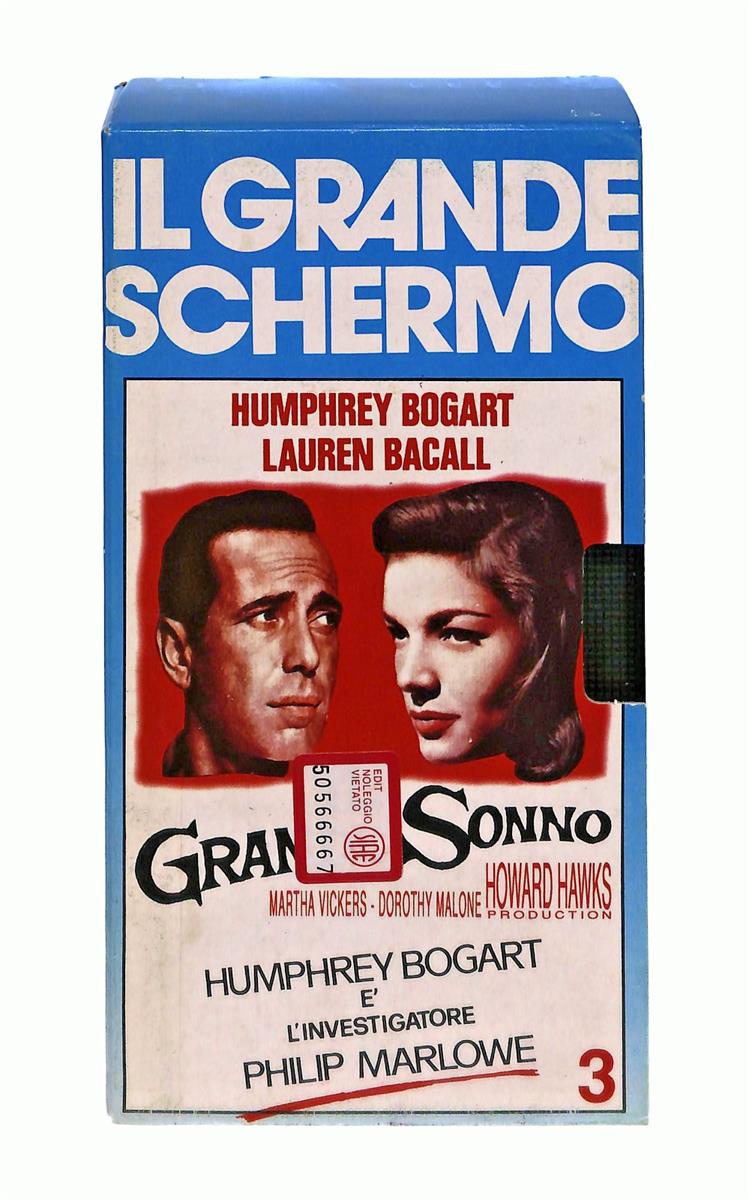 EBOND Il Grande Sonno Bogart Bacall Il Grande Schermo Editoriale VHS VH002686