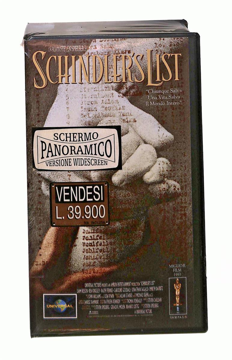 EBOND Schinder s List Universal Cic VHS VH003569