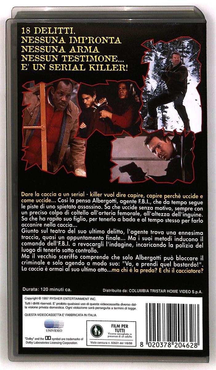 EBOND Linea Di Sangue Home Video VHS VH004722