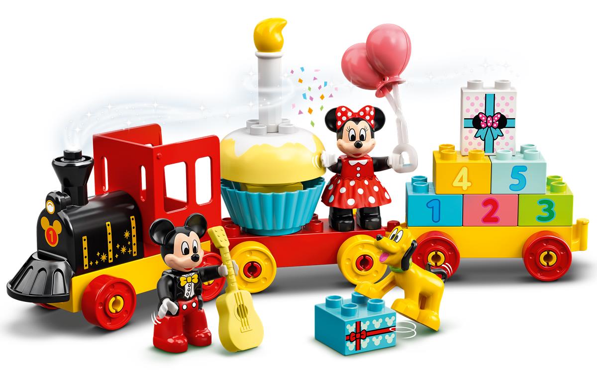 LEGO 10941 Il treno del compleanno di Topolino e Minnie