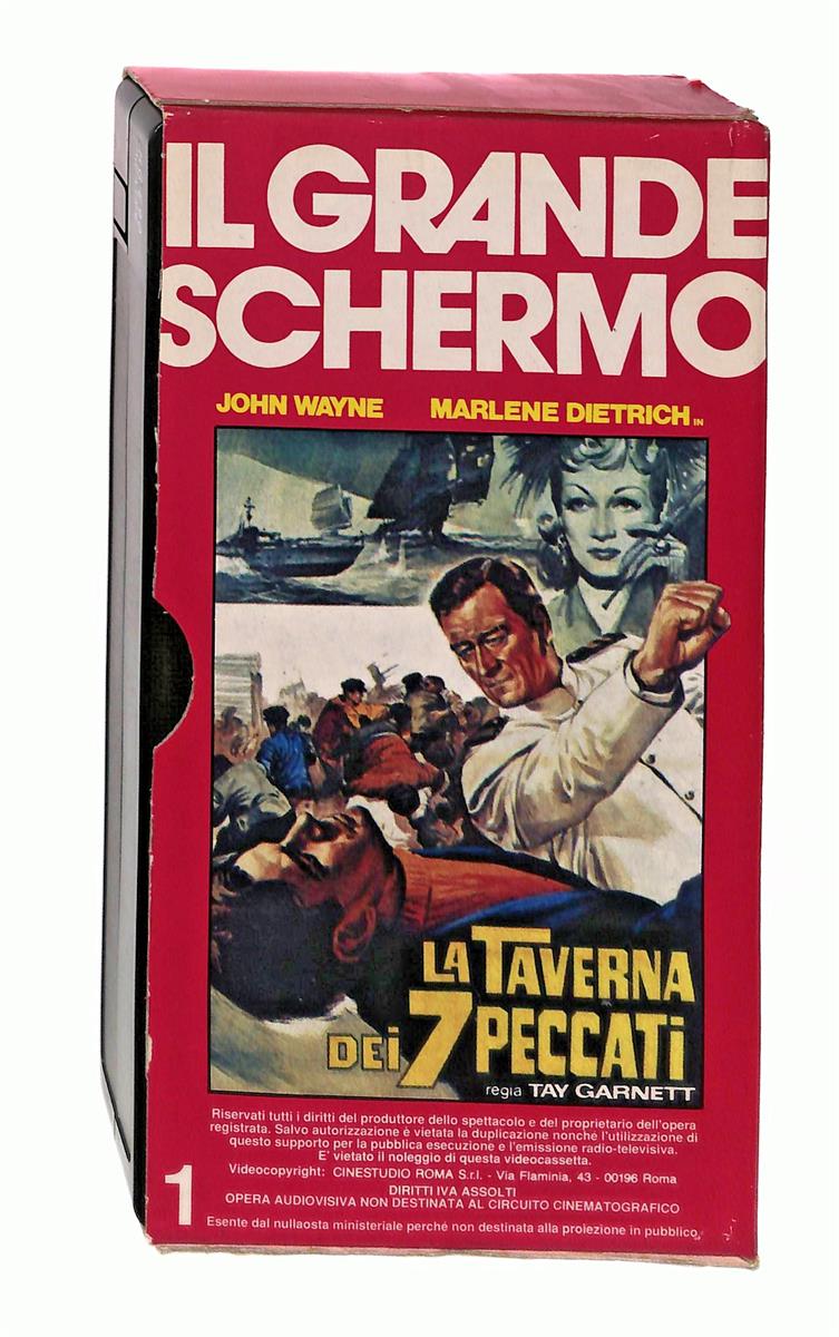 EBOND La Taverna Dei 7 Peccati J Wayne Il Grande Schermo Editoriale VHS VH002714