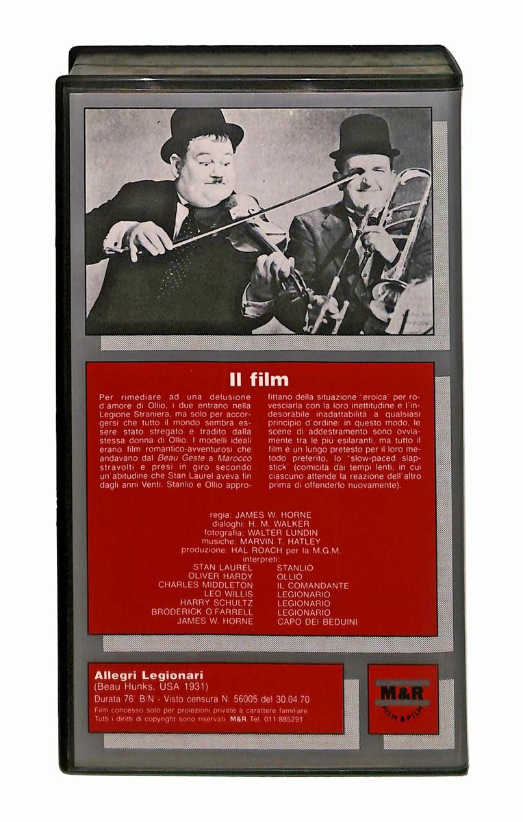EBOND Allegri Legionari I Grandi Classici VHS VH003675