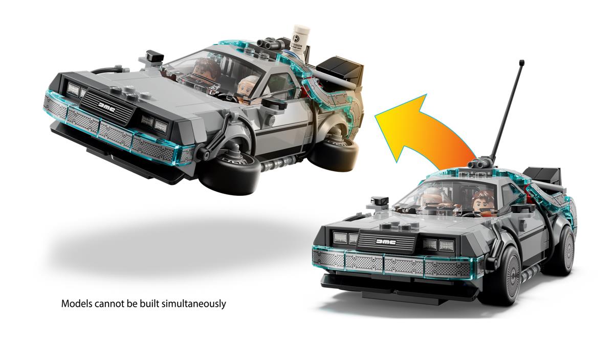 LEGO 77256 MACCHINA DEL TEMPO DI RITORNO AL FUTURO