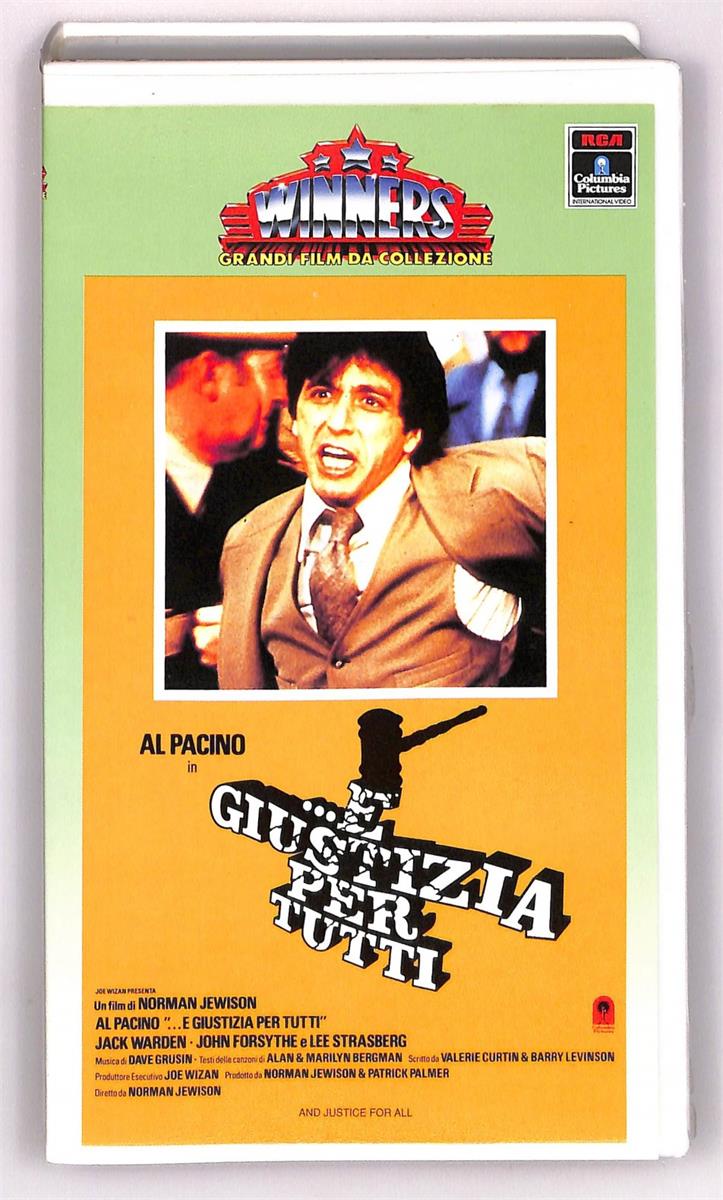 EBOND E Giustizia Per Tutti Columbia Winners VHS VH004561