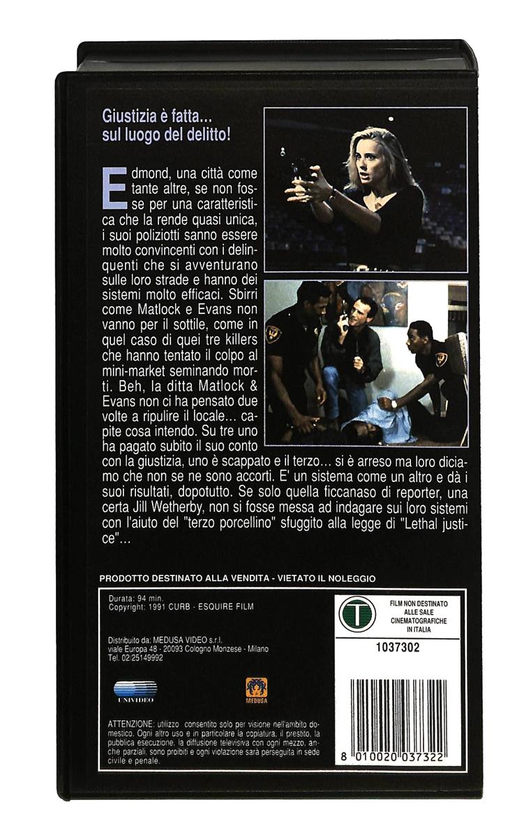 EBOND Lethal Justice Medusa VHS VH005210