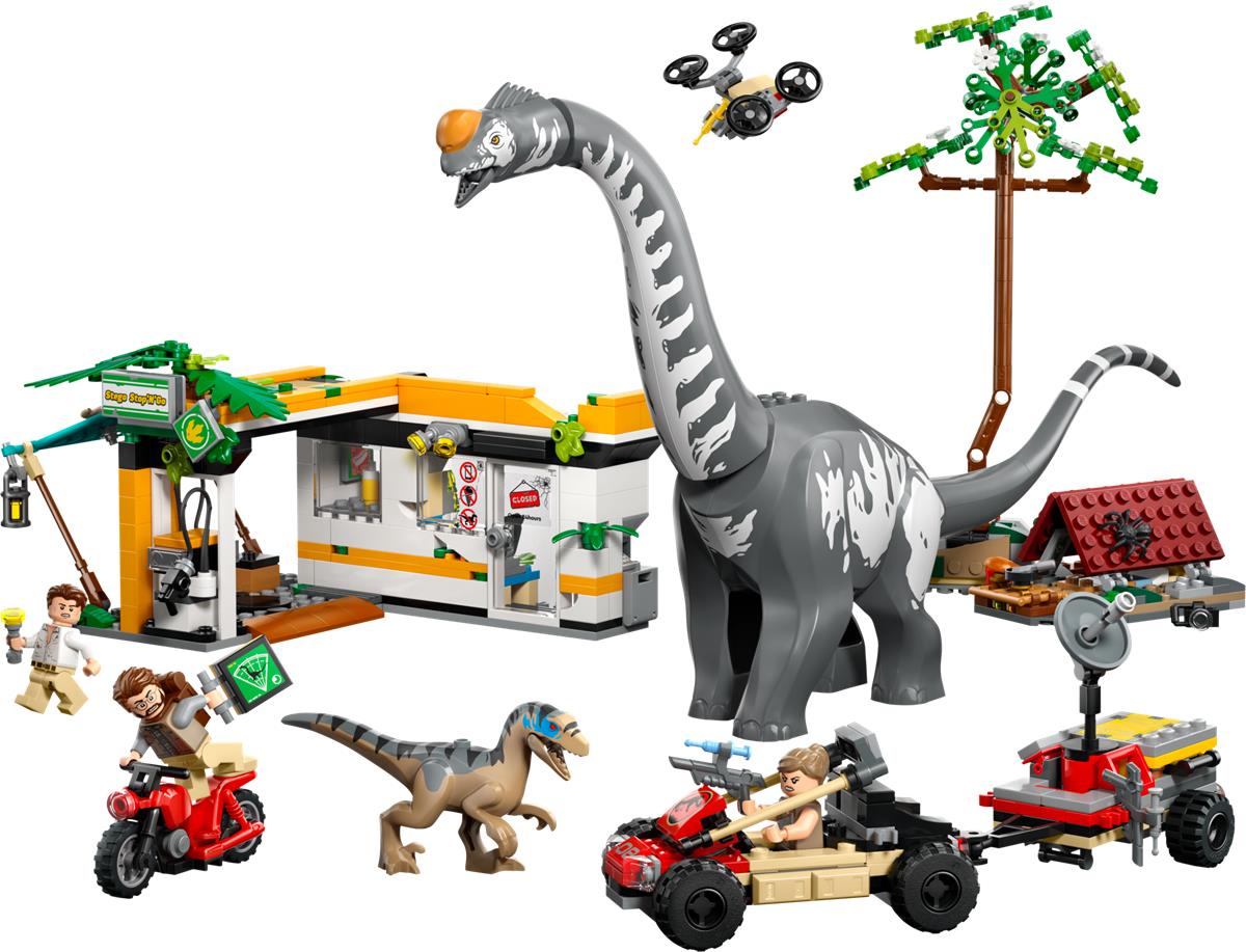 LEGO 76973 Alla ricerca del Raptor e del Titanosauro