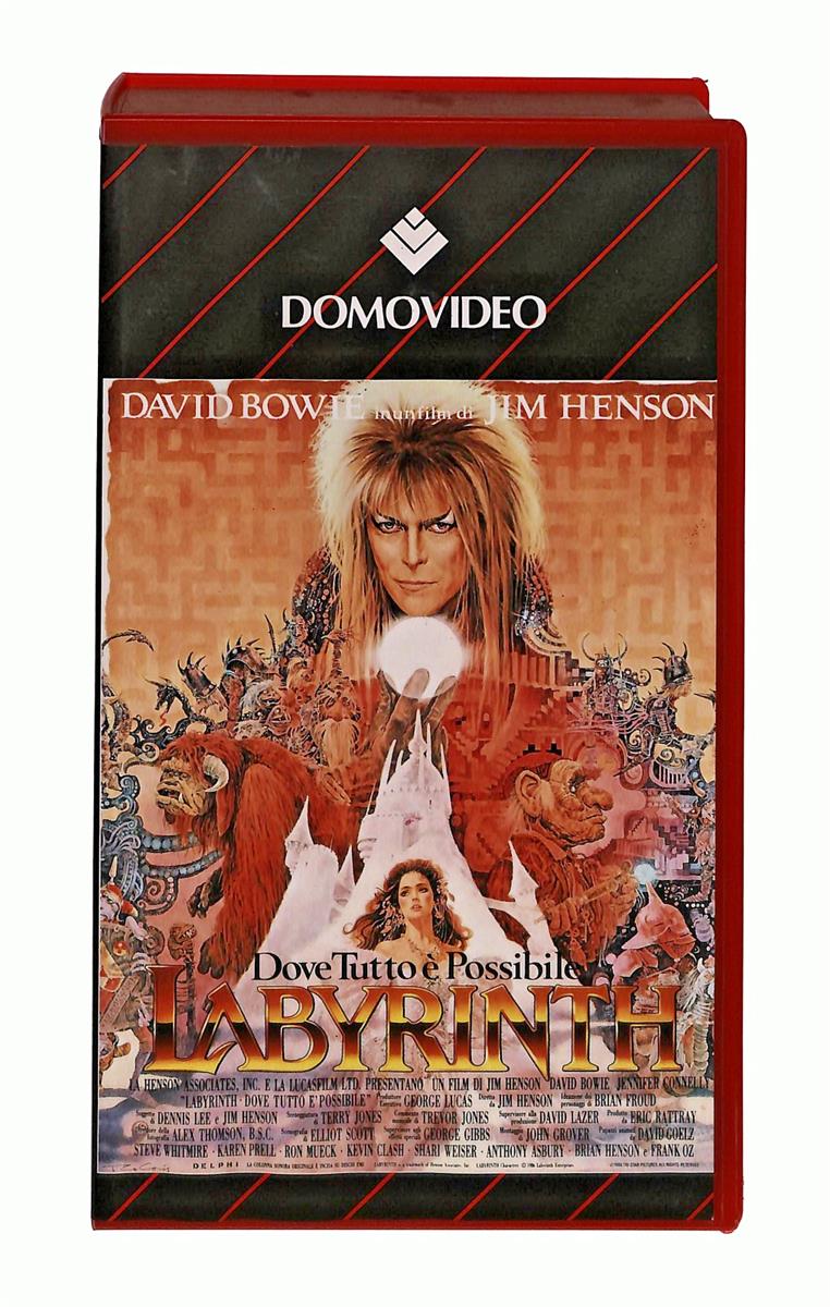 EBOND Labyrinth David Bowie Domovideo VHS VH002575