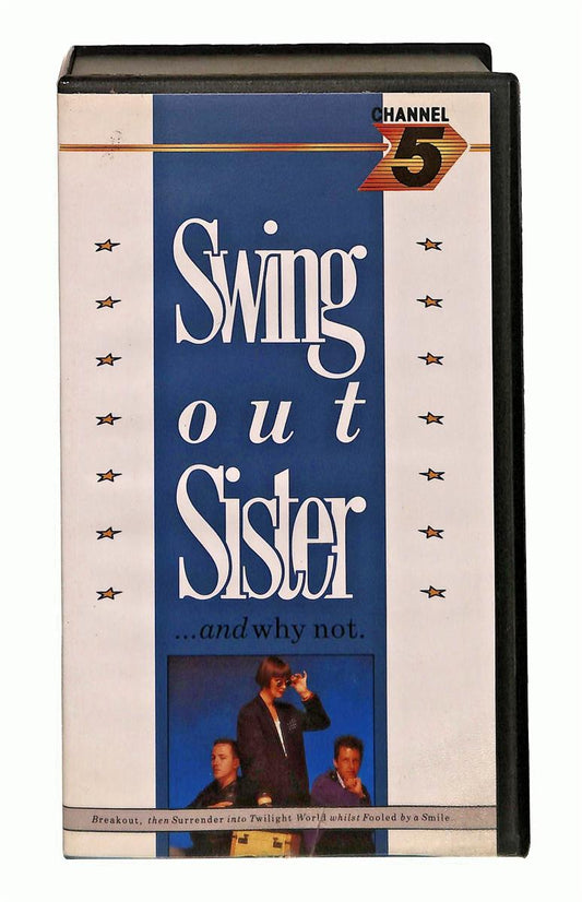EBOND Swing Out Sister And Why Not No Ita VHS VH002983