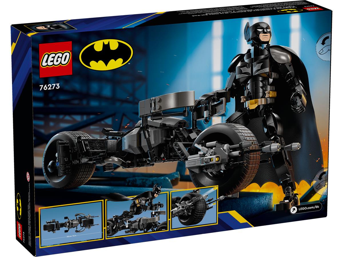 LEGO 76273 Personaggio costruibile di Batman con Bat-Pod