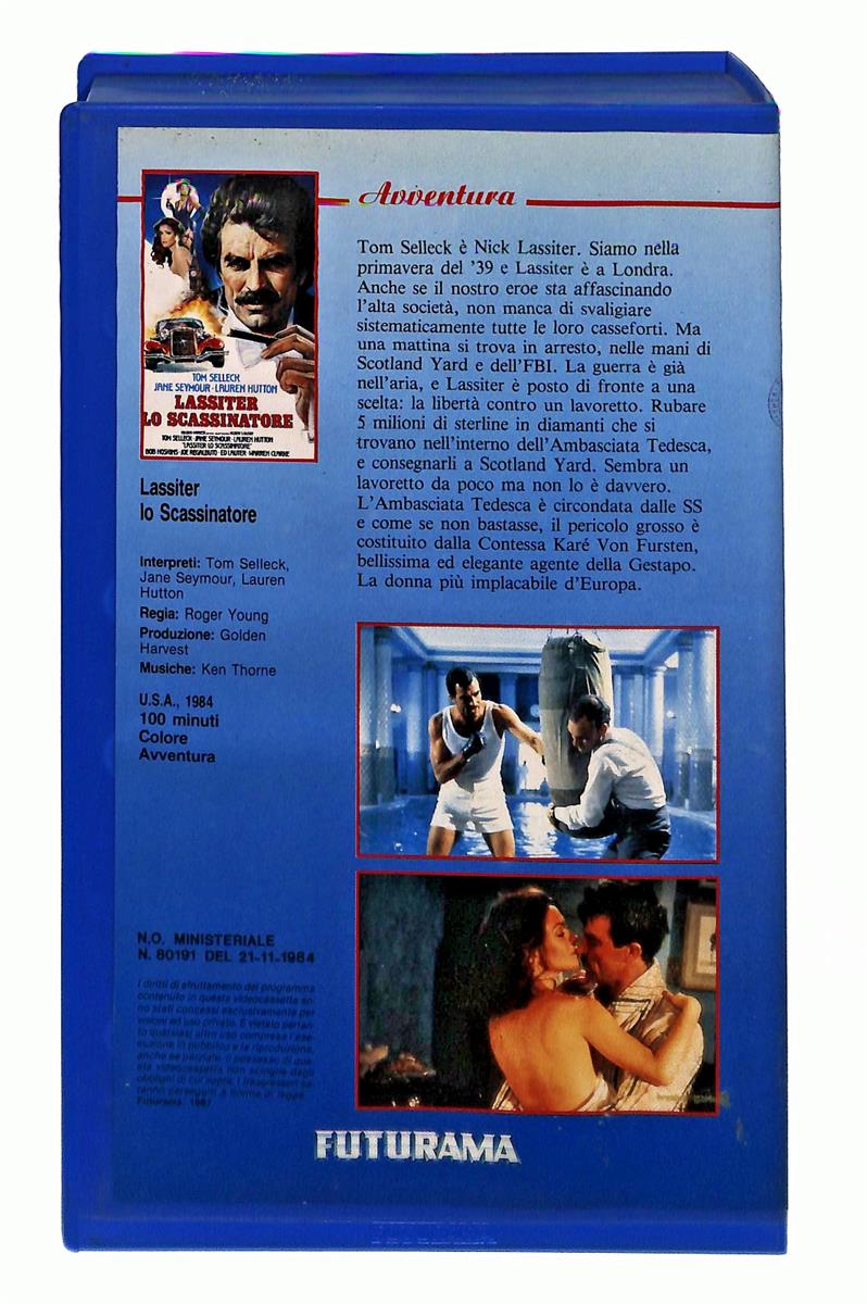 EBOND Lassiter Lo Scassinatore Futurama VHS VH003628