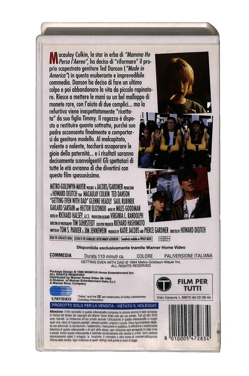 EBOND Papa Ti Aggiusto Io Gli Scudi Mgm Ua VHS VH002817