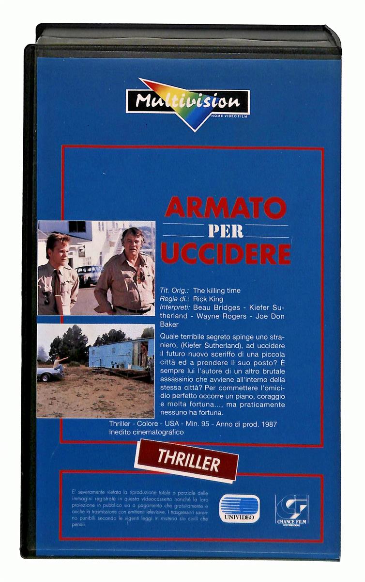 EBOND Armato Per Uccidere Multivison VHS VH005323