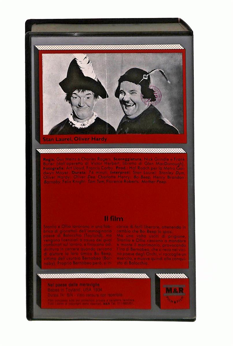 EBOND Nel Paese Delle Meraviglie I Grandi Classici VHS VH003615