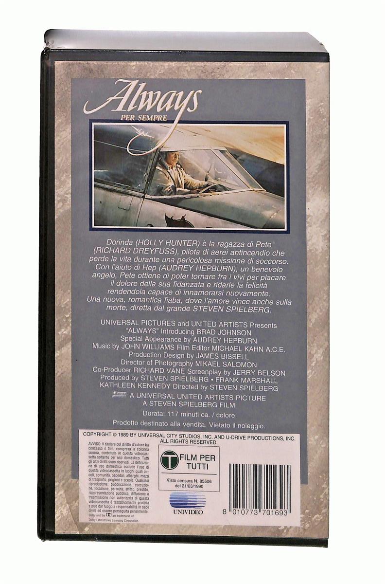 EBOND Always Per Sempre Universal Cic VHS VH003507