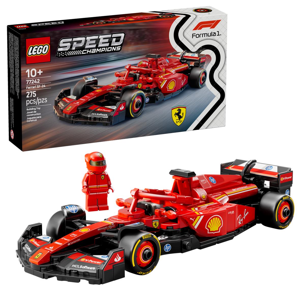 LEGO 77242 Auto da corsa F1® Ferrari SF-24