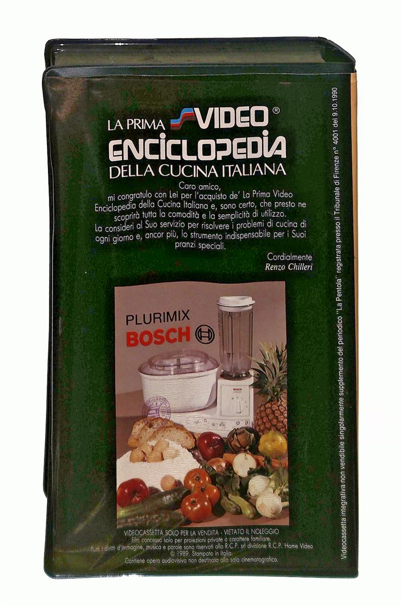 EBOND La Prima Video Enciclopedia Della Cucina Italiana 61 Chilleri VHS VH003470