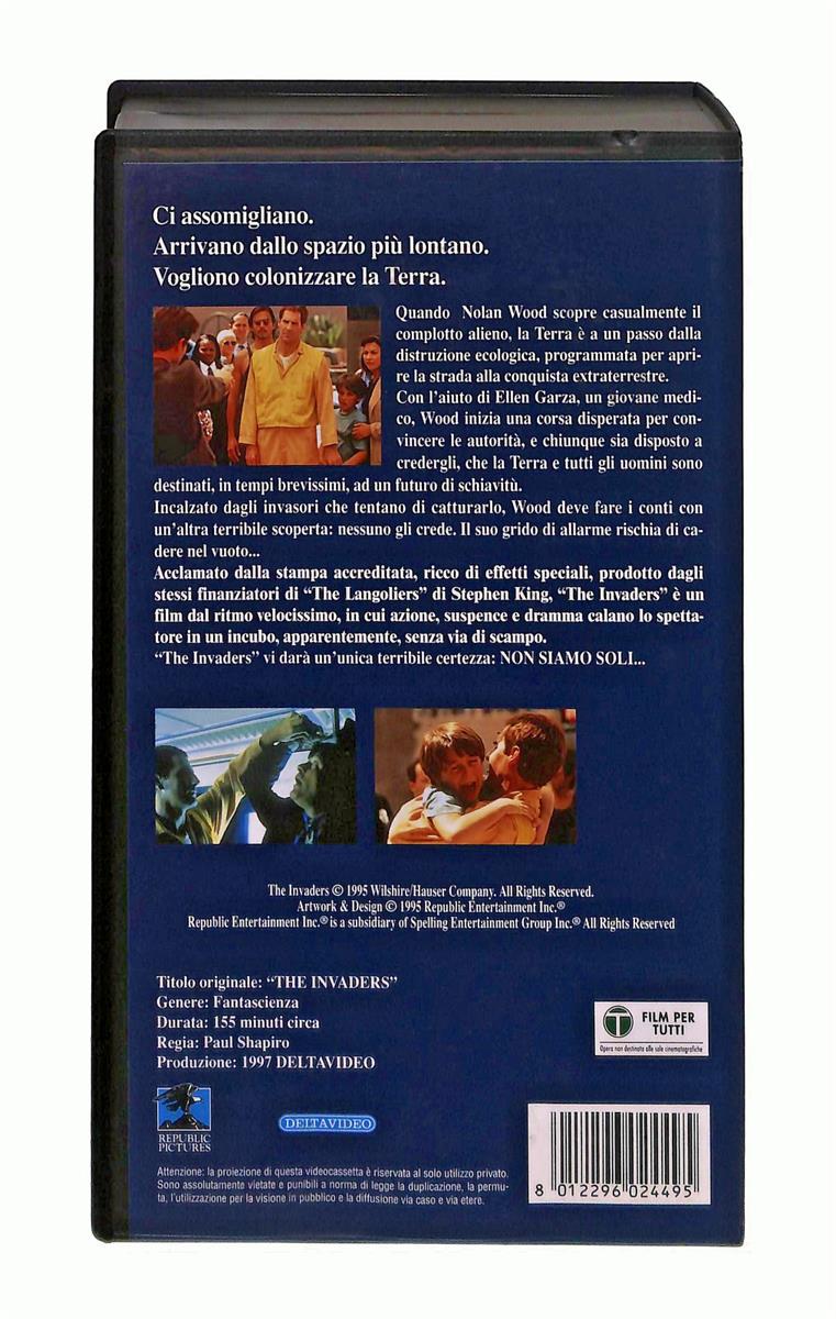 EBOND The Invaders Gli Invasori Sono Tra Noi Republic Deltavideo VHS VH002671