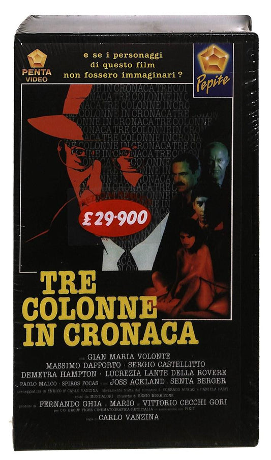 EBOND Tre Colonne In Cronaca Penta VHS VH005352