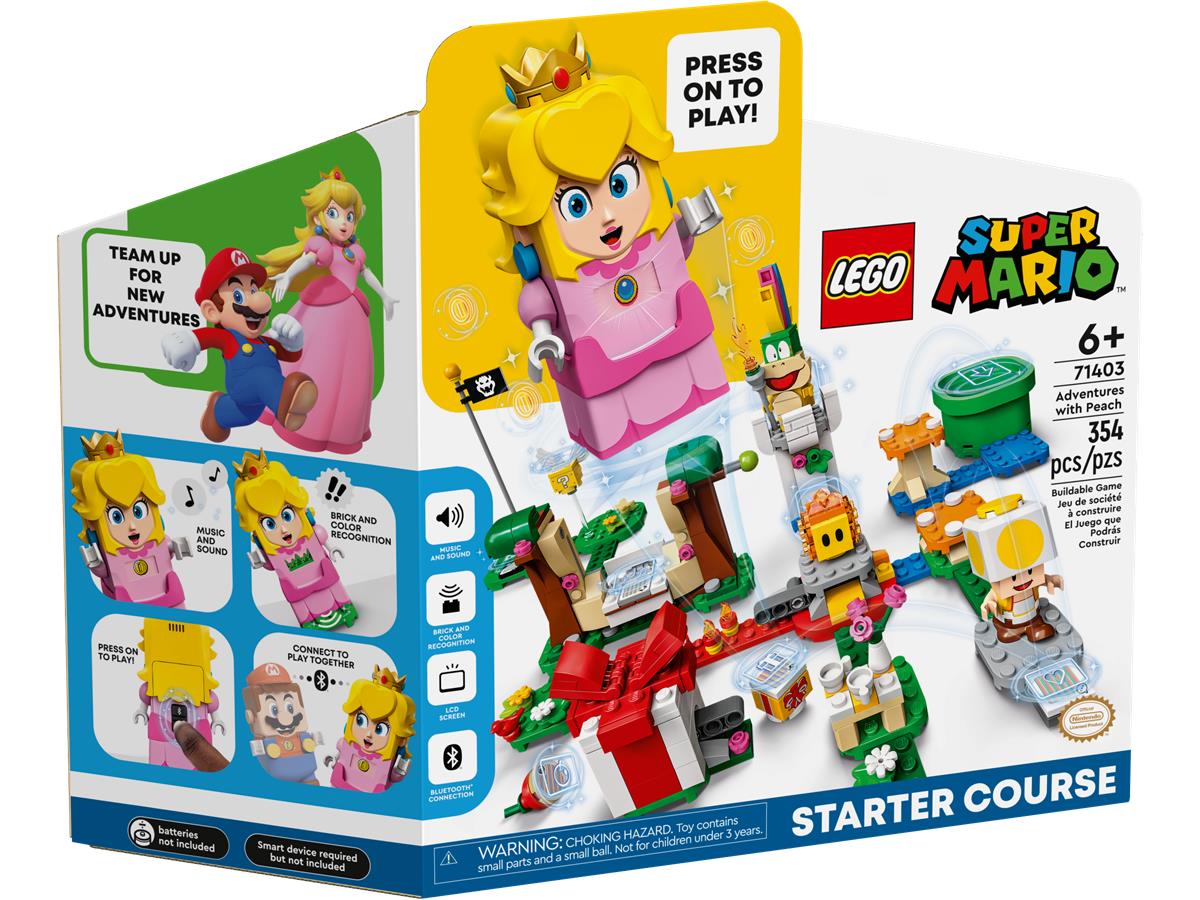 LEGO 71403 SUPER MARIO Starter Pack Avventure di Peach