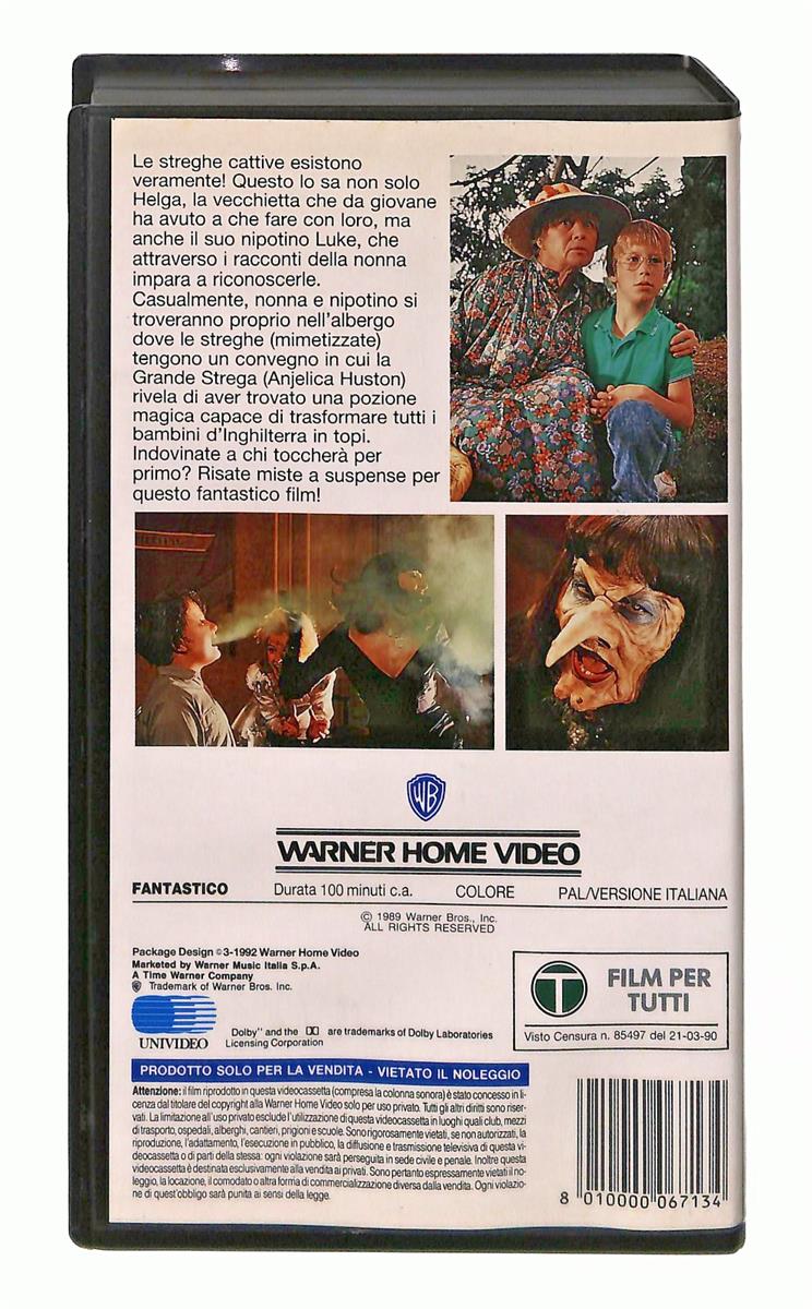 EBOND Chi Ha Paura Delle Streghe Gli Scudi Wb VHS VH004223