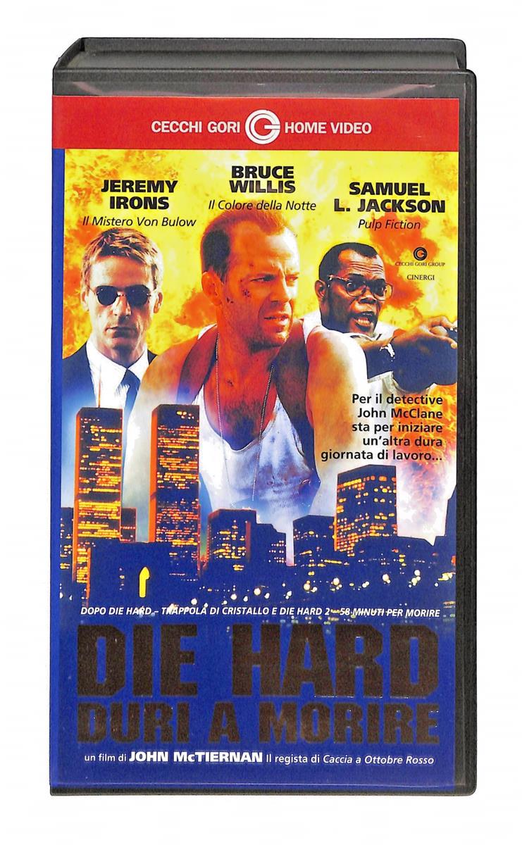 EBOND Die Hard Cecchi Gori Home Video VHS VH005417