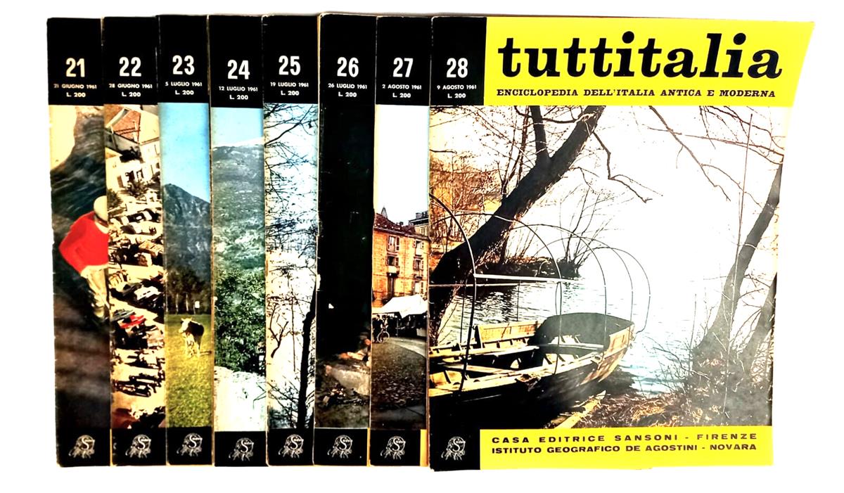 EBOND Tuttitalia Enciclopedia Dell'italia Antica e Moderna 21-28 Libro LI013806