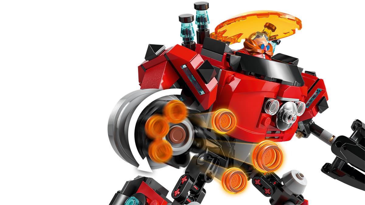 LEGO 77005 Knuckles vs. il Mech Egg Crusher del Dr. Eggman