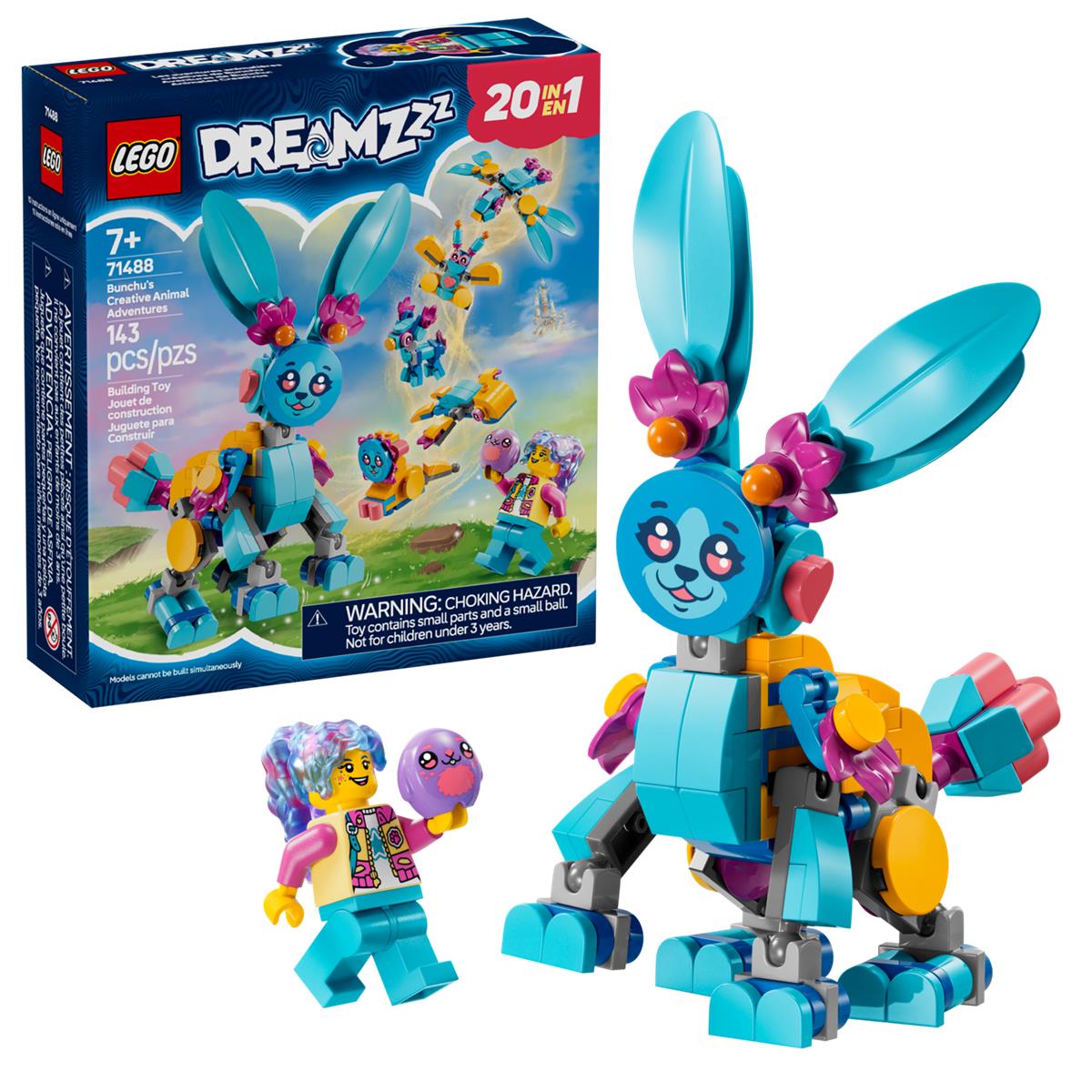 LEGO 71488 Avventure animali creative di Bunchu