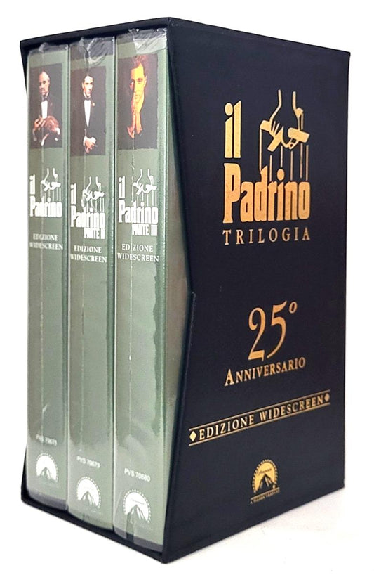 EBOND Il Padrino Trilogia 25 Anniversario Paramount 3 VHS VH005128