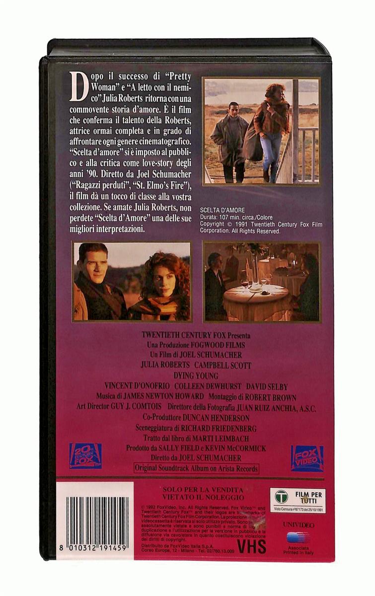EBOND Scelta d Amore Fox VHS VH004930