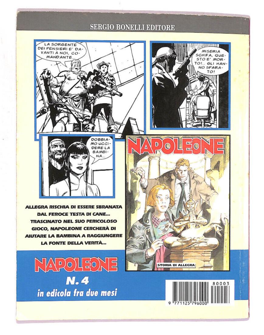 EBOND Napoleone N.3 Il Folle Barrakan Libro LI014108