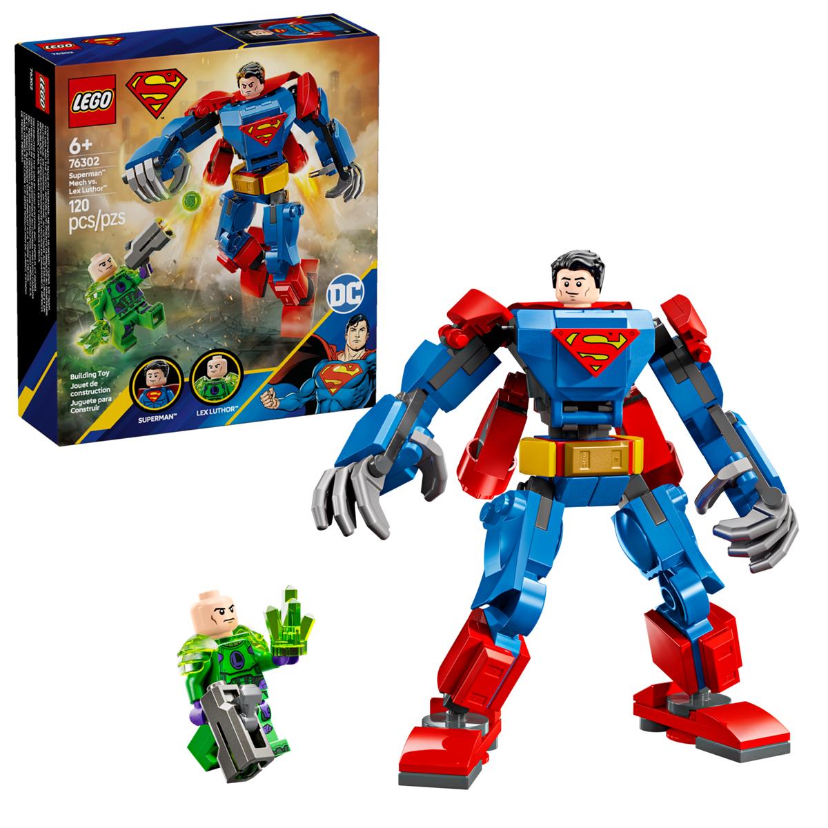 LEGO 76302 MECH DI SUPERMAN CONTRO LEX..