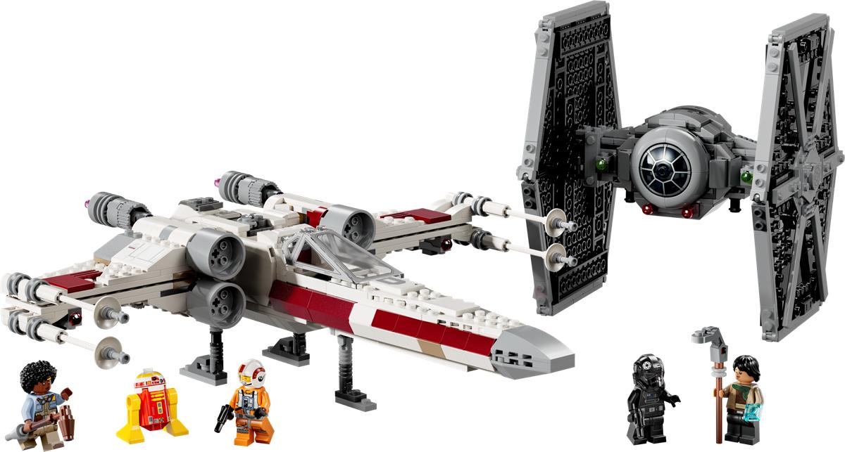 LEGO 75393 Mash-up TIE Fighter e X-Wing
